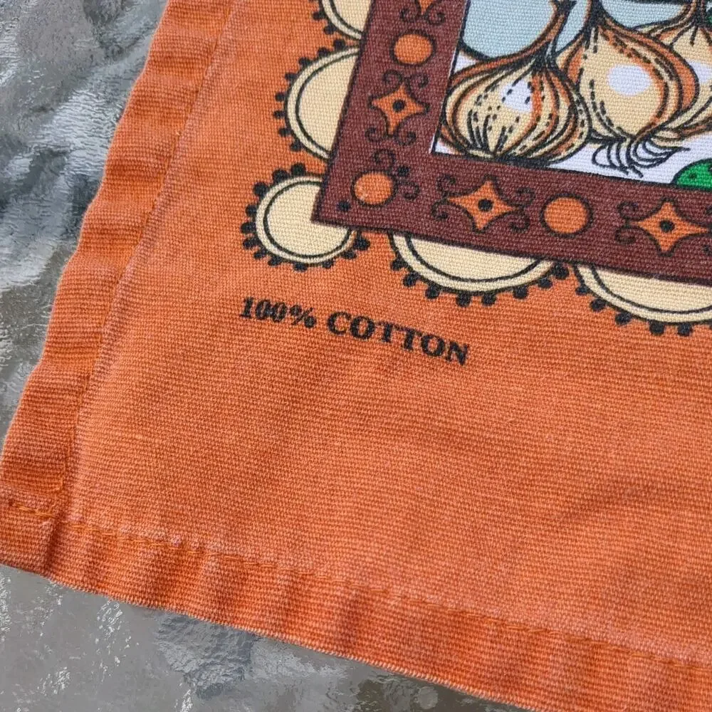 Traditional Welsh Recipes Tea Towel Cottagecore Kitchen Culinary Linen 70s vibe
